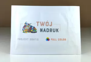 Koperty bąbelkowe A/11 białe z nadrukiem